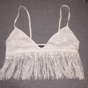 Missguided Fringe Bralette